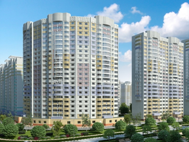 Мкр. Центр-2. Московская обл., Балашиха, Железнодорожный мкр., Струве ул.