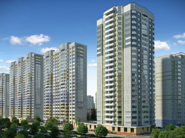 Мкр. Центр-2. Московская обл., Балашиха, Железнодорожный мкр., Струве ул.