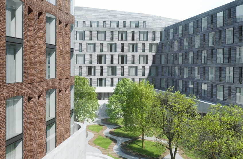 ЖК Savvin River Residence. Москва, Саввинский Бол. пер., вл. 2-4-6