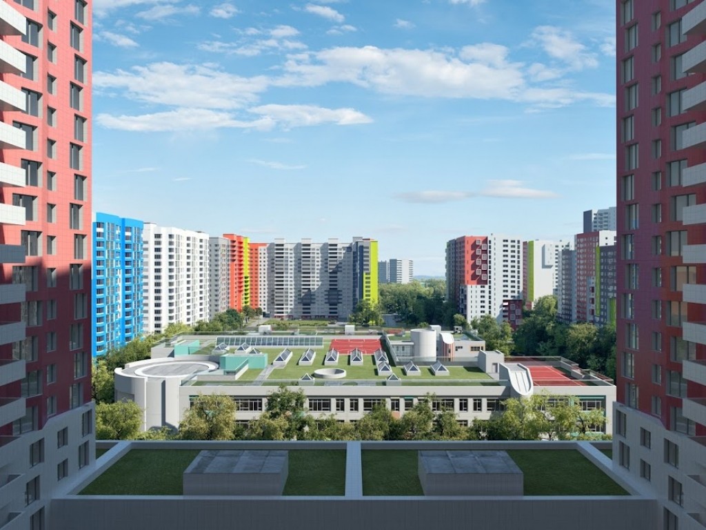 Мкр Царицыно-2 . Москва, 6-я Радиальная ул. 