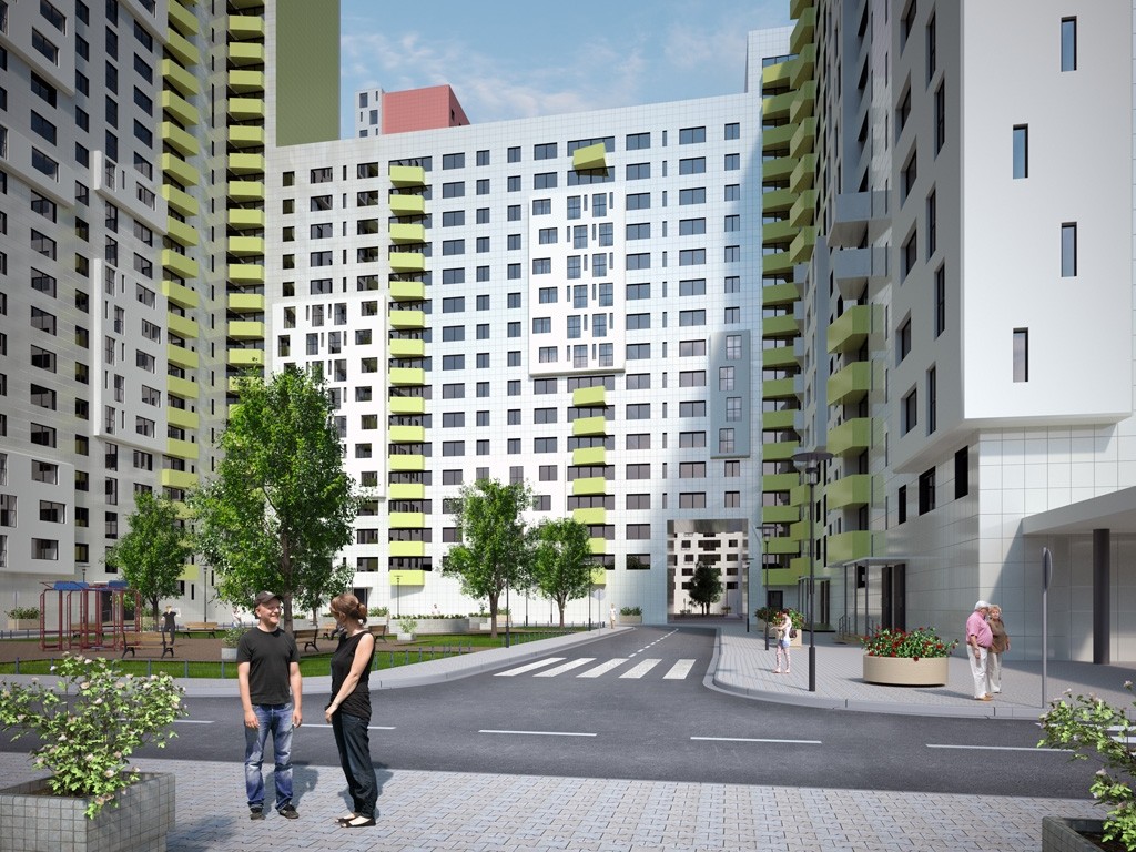 Мкр Царицыно-2 . Москва, 6-я Радиальная ул. 