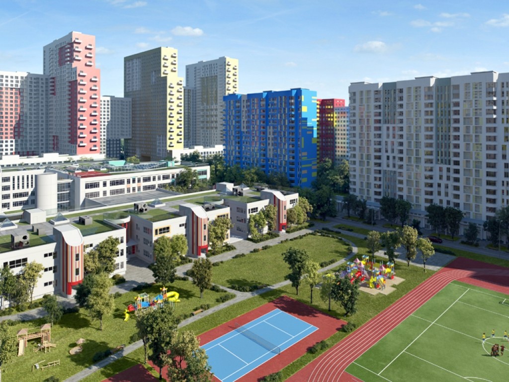 Мкр Царицыно-2 . Москва, 6-я Радиальная ул. 