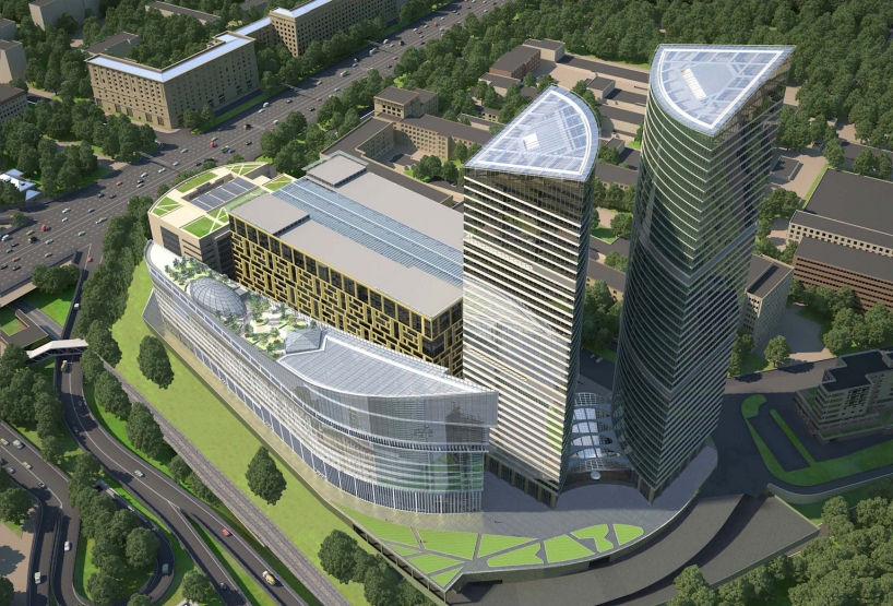 МФК President Plaza. Москва, Кутузовский проспект, 32к2
