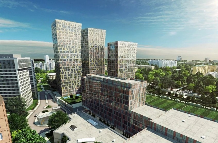 ЖК Sky House . Москва, Мытная ул., вл. 40-44