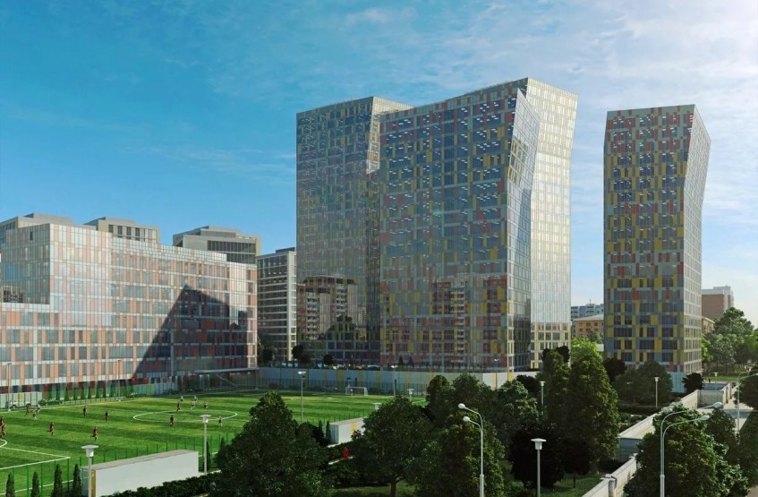 ЖК Sky House . Москва, Мытная ул., вл. 40-44