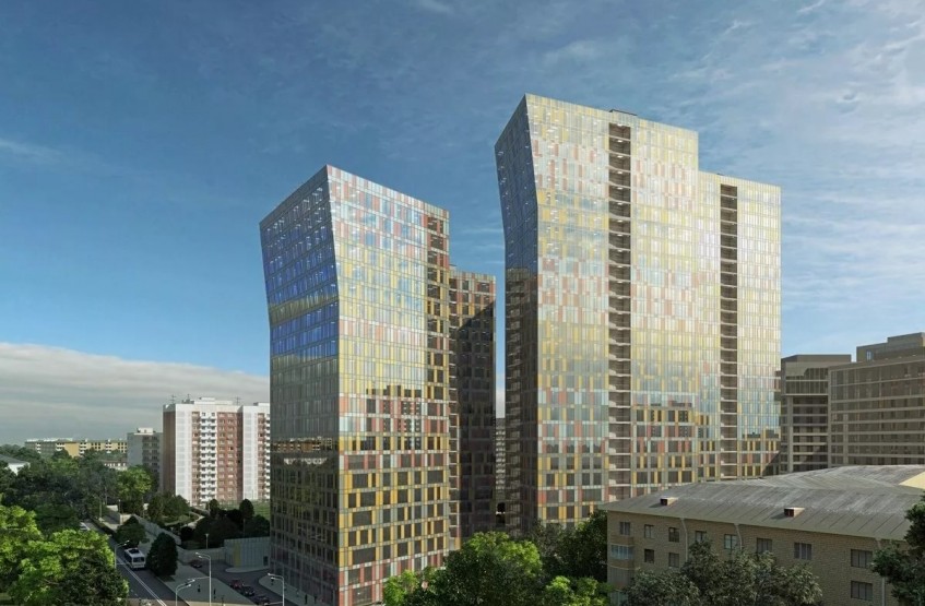 ЖК Sky House . Москва, Мытная ул., вл. 40-44