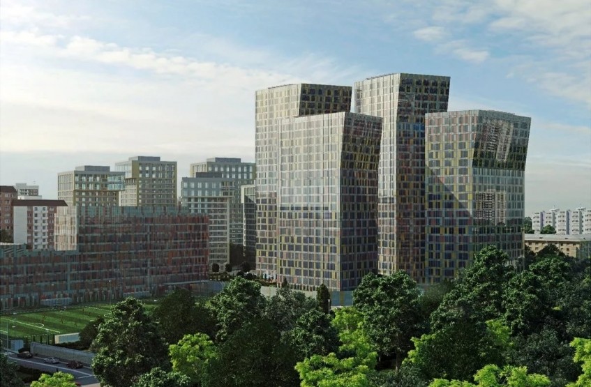ЖК Sky House . Москва, Мытная ул., вл. 40-44