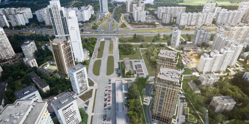 ЖК Достояние. Москва, Ярцевская ул., вл. 31, 34