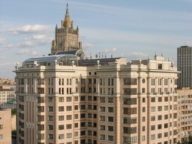 ЖК Новопесковский. Москва, 1-й Смоленский пер., 17